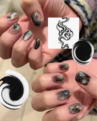 ネイル ASA nail / ニュアンス☀︎個性派のネイルデザイン