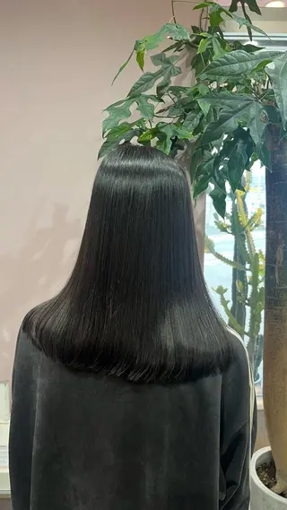 ミディアム カラー/韓国レイヤー /ブリーチ/hinaのヘアスタイル