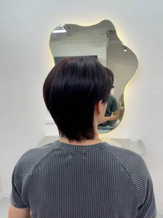 ショート メンズ 透明感 ハイトーン 🪽あんじぇ【池袋】のヘアスタイル