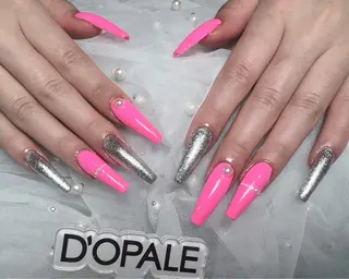 ネイル D‘OPALEサロン所属・長さ出し専門店 上野kkのネイルデザイン