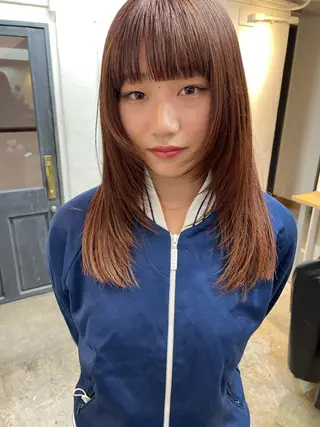 ミディアム 斎藤祐樹 /レイヤー/パーマのヘアスタイル