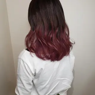 セミロング 🇰🇷透明感×ハイ トーン🌟tomoのヘアスタイル