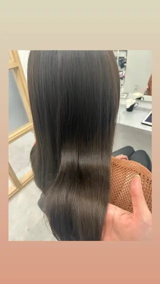 ロング カラー IVE所属・ダブルカラー髪質改善 /Annaのヘアスタイル