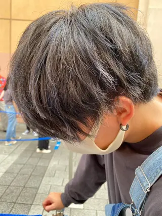 ショート カラー メンズ 🪞個室サロン/韓国 艶髪/keito🪞のヘアスタイル