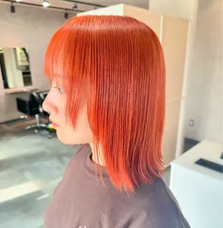 ミディアム カラー ヘアアレンジ JILL by charme所属・小山/透明感カラー/ レイヤー/中茎涼太のヘアスタイル