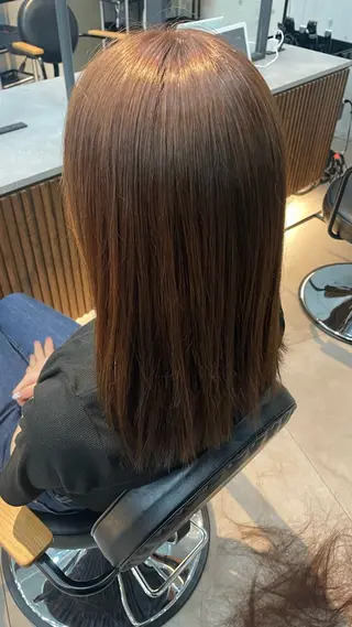 カラー ANGELICA 國吉　日向のヘアスタイル