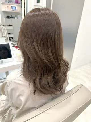 セミロング カラー IVE所属・ダブルカラー髪質改善 /Annaのヘアスタイル