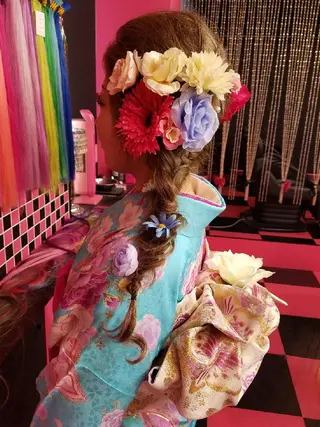 ロング ヘアアレンジ REMIX　by　  Love　hairのヘアスタイル