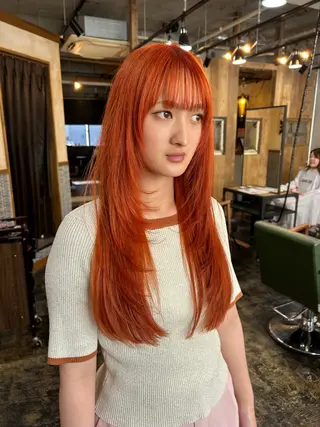 ロング レイヤー 👩🏻‍🦰Moeのヘアスタイル