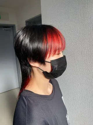 ロング カラー ヘアアレンジ 艶カラー/ハイトーン /レイヤーカットのヘアスタイル