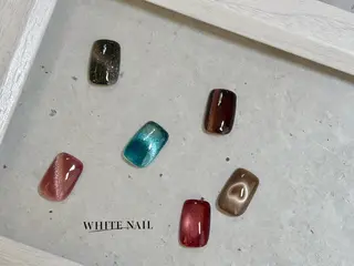 ネイル WHITE NAIL ホワイトネイルのネイルデザイン