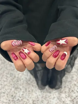 ネイル 小松 千冬snazzyのネイルデザイン