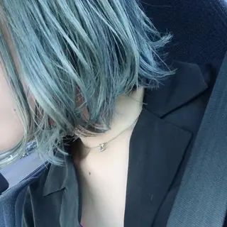 ミディアム カラー みねぎし ふうかのヘアスタイル