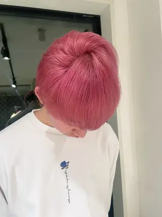 ショート GO TODAY SHAiRE SALON 原宿本店所属・REINA/ブリーチ /ハイトーン/原宿のヘアスタイル