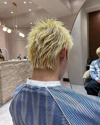 ショート カラー メンズ 渋谷/メンズ特化/ 女子ウケ/FUKAのヘアスタイル