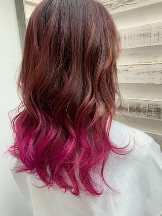 ロング カラー ヘアアレンジ 指名支持率NO.1 スタイリストのヘアスタイル