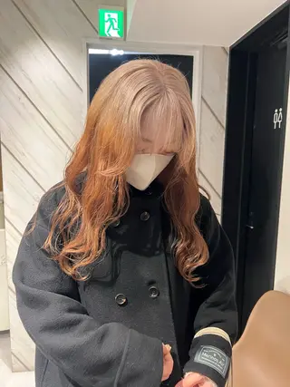 ミディアム デザイン🥇複雑履歴 ハイトーン特化のヘアスタイル