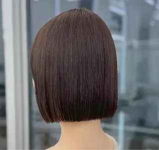 ショート カラー COA  ginza所属・🫧ボブカットモデル 韓国透明感カラー🫧のヘアスタイル