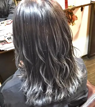 ミディアム カラー 💎透明感カラー特化 💎TAISEIのヘアスタイル