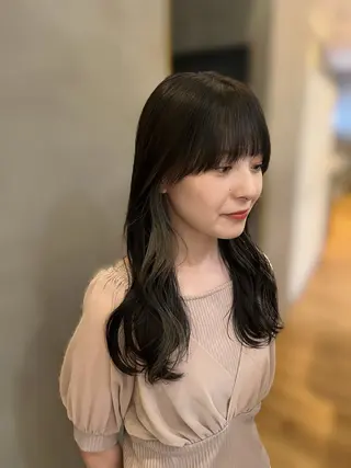 カラー デザインカラー∕ レイヤーカット/ねねのヘアスタイル