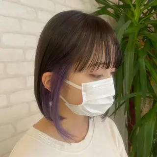 ショート カラー 清水 義久のヘアスタイル