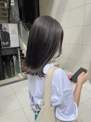 ミディアム 宍戸 秀斗のヘアスタイル