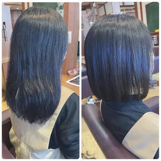 ミディアム 吉村 周馬のヘアスタイル