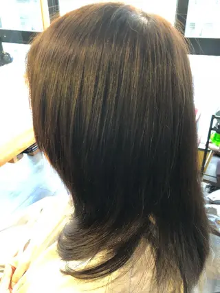 ミディアム カラー MENAトリートメント専門店bySafaria所属・ISHIMORI  のヘアスタイル