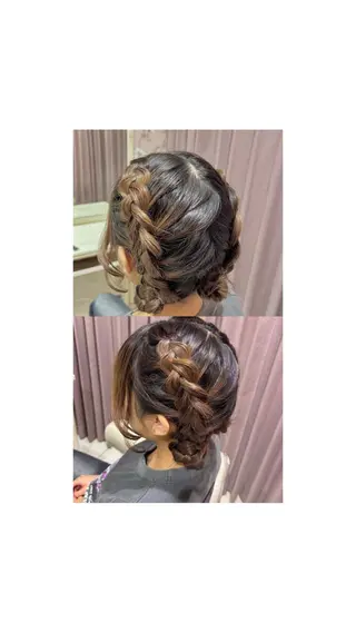 ヘアアレンジ Ash志木南口店／ まおのヘアスタイル