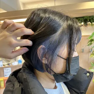 カラー 🎨艶カラー*ボブ ソムリエ🎨あさみのヘアスタイル