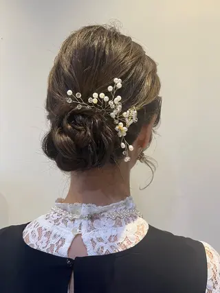 セミロング ❁ヘアメ❁ YUMI ❁ゆみ❁横浜桜木町のヘアスタイル