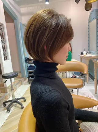 ショート カラー ショート、ボブの達人 東康介✨のヘアスタイル