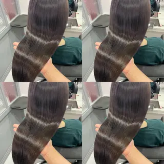 ロング カラー 店長✨️韓国ヘア✖️ 髪質改善カラー／純大のヘアスタイル