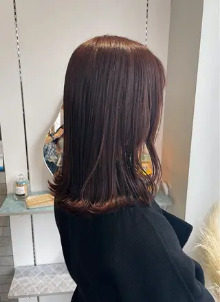 カラー 【YOKE】　西田 乃那のヘアスタイル