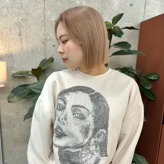 ショート カラー noe所属・ボブ/艶髪/栄/ 名古屋/COCOのヘアスタイル