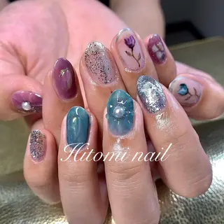 ネイル 大澤 瞳のネイルデザイン