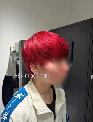 カラー メンズ limitみづき🌙 レイヤーカットのヘアスタイル