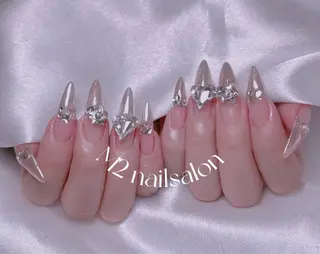 ネイル 長さだし専門店 M2　rikaのネイルデザイン