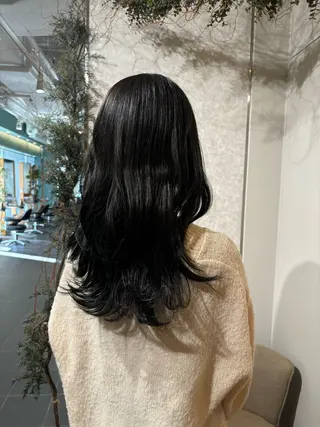 ロング オーガニックカラー/ 表参道/ルカのヘアスタイル