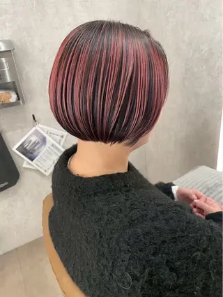 ショート カラー Atmos sunny terrace所属・Kyota 野田美容師のヘアスタイル