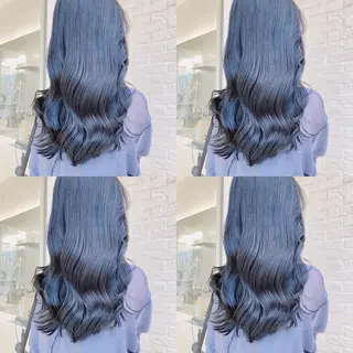 ロング カラー 🩵ブリーチ/カラー 🩵たかひろのヘアスタイル