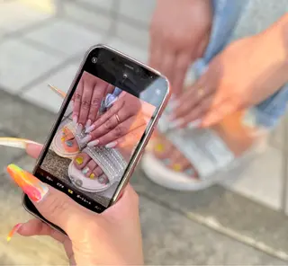 ネイル P-BOX所属・NENE／Insta p_box_neneのネイルデザイン