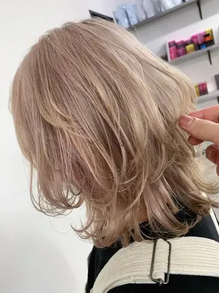 ミディアム 🥇近藤 恭輔🥇 Recharme新保のヘアスタイル