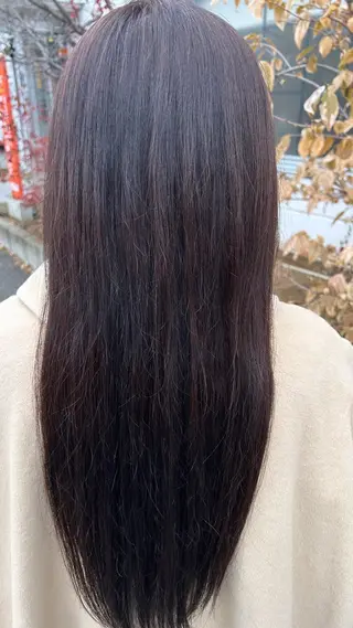 ロング カラー 町田 未希のヘアスタイル