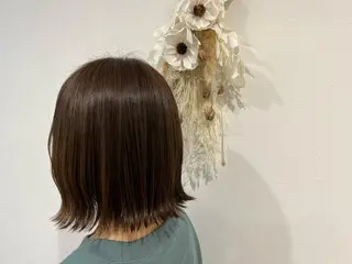 ミディアム 井上 美春のヘアスタイル