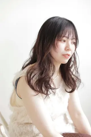 カラー 束感まつぱ🥑🤍 NATUKI🤍のマツエク・マツパデザイン