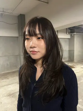 ロング riko／ SYS by fitのヘアスタイル