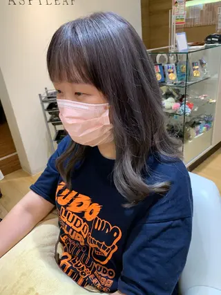 カラー 全国1位🥇世界5位 小野田　礼花のヘアスタイル