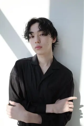 ショート パーマ メンズ ボブ/レイヤー /河内温太のヘアスタイル