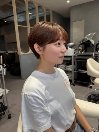 ショート カラー サカノ ユウキ /ショート/ボブのヘアスタイル